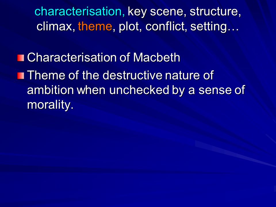 Macbeth turning point essay